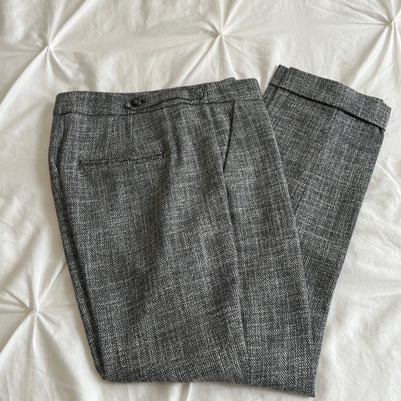 White House Black Market graphite black suit blazer pants 2 4 S - Picture 3 of 10